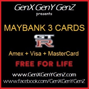 GenX Maybank 3 Cards Maybank Islamic Ikwan MasterCard