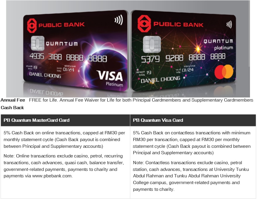 Public Bank Quantum Card