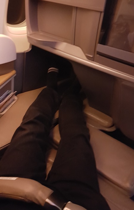 Singapore Airlines Business Class Boeing 777 7