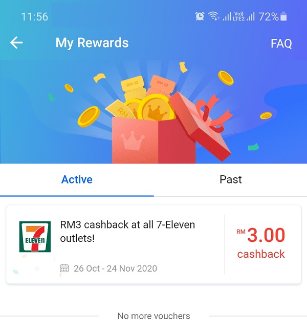 E-wallet credit free rm3