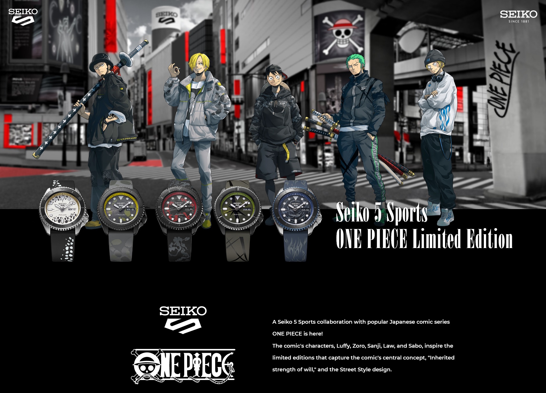 I Am Going To Get A New Toy – The Seiko 5 Sports One Piece Limited Edition  | GenX GenY GenZ